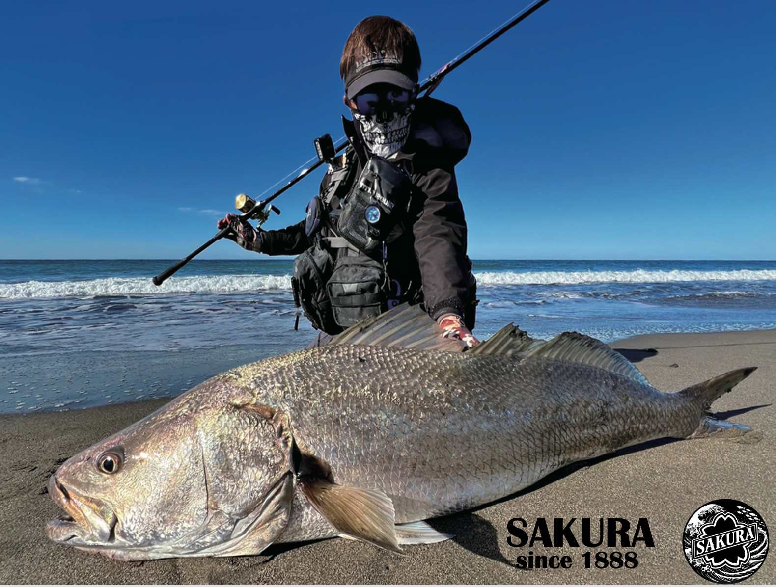 Japanese Spinning Rod Metal Jig Casting All Saltwater Fish 10′ Carbon JDM SAKURA
