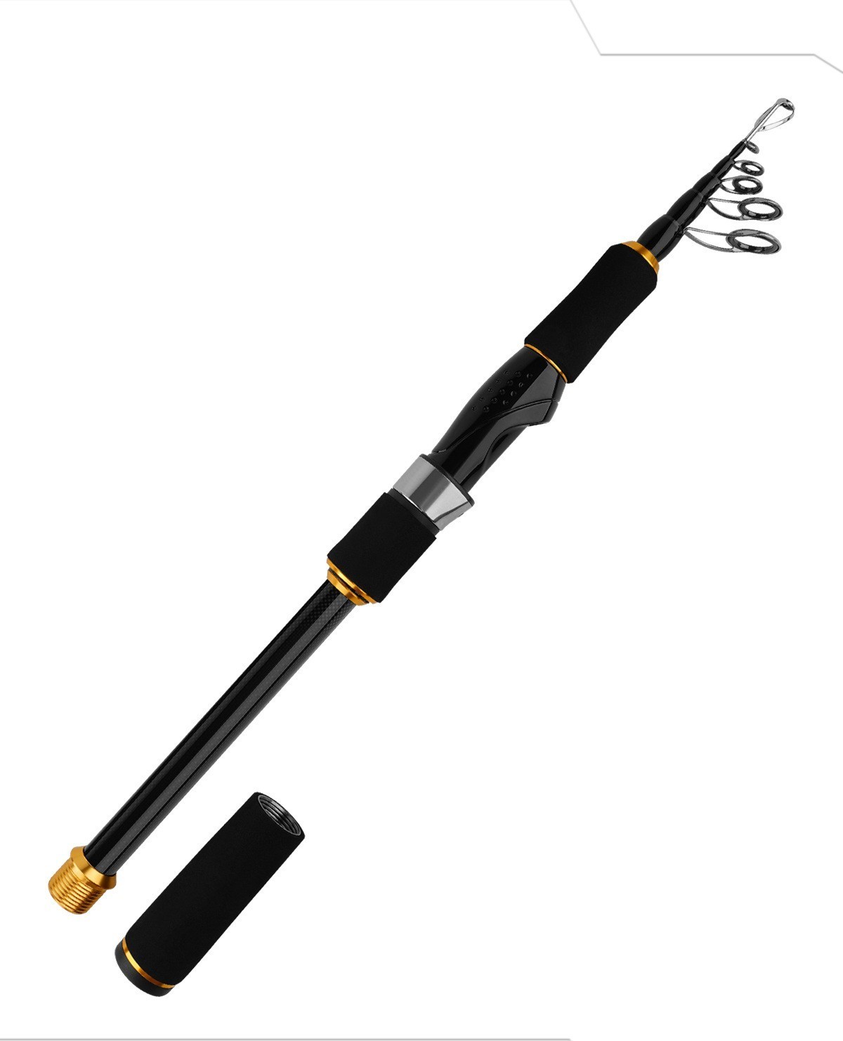 Telescopic Portable Fishing Rod 7ft 8ft 9ft Travel Pole Rock Fishing Rod Carp