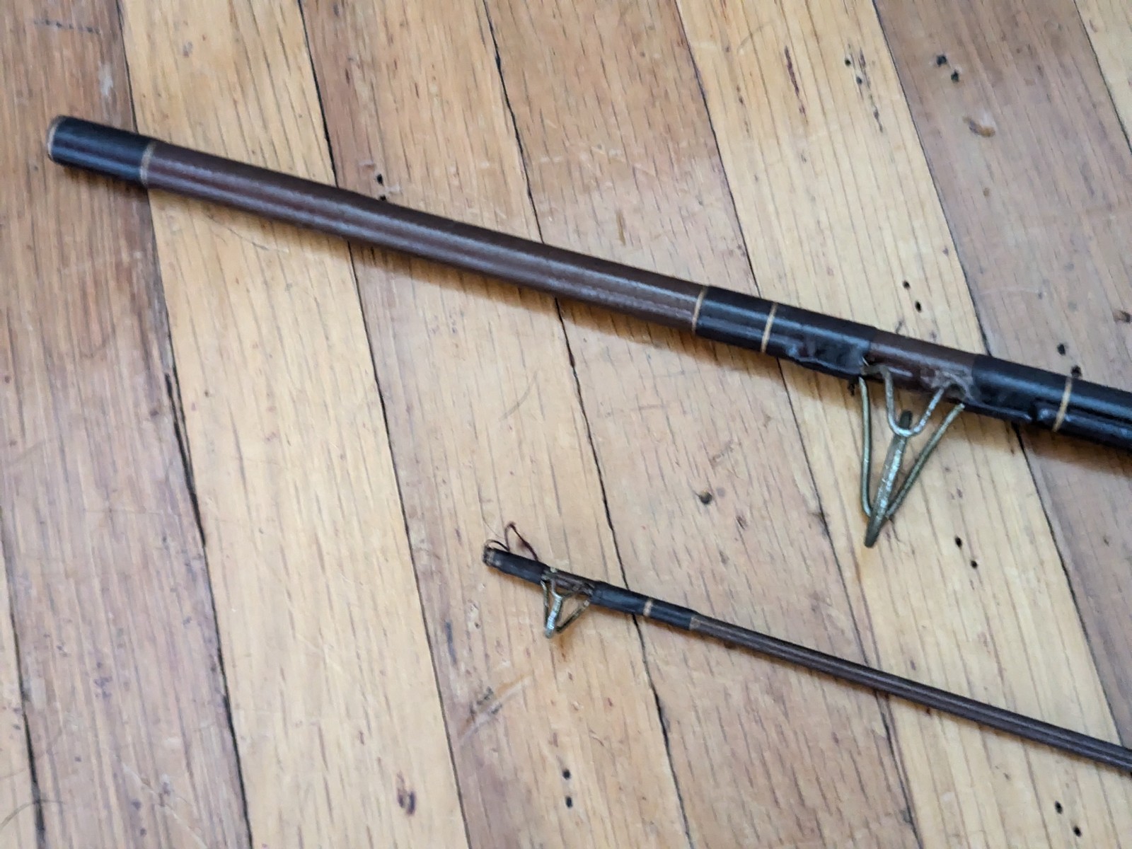 PFLUEGER 2 Piece Trusty Rod T3660 6’6″ Medium Light 6-12lbs 1/4-1/2 oz Korea