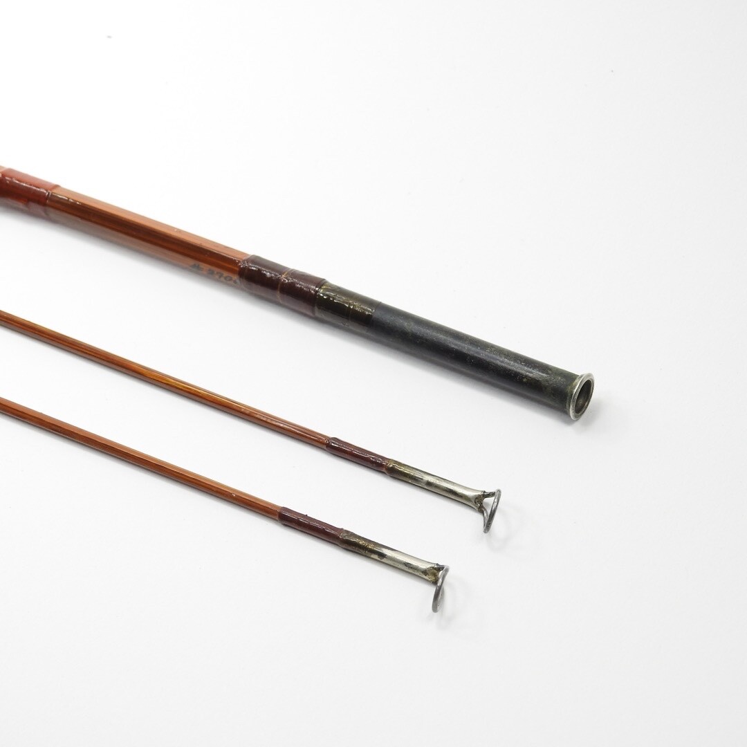 Letort Brand “Classic” No. 2706 Bamboo Fly Fishing Rod. 7’ 2”. W/ Tube & Sock.
