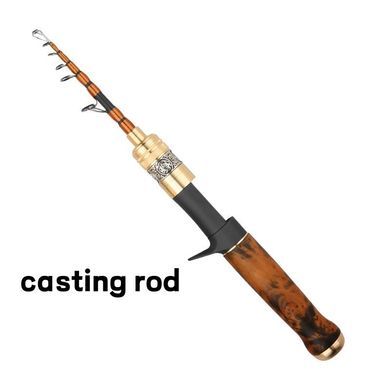 Telescopic Fishing Rods Spinning Casting Rod Carbon Fiber Rod Bass Ultra Light