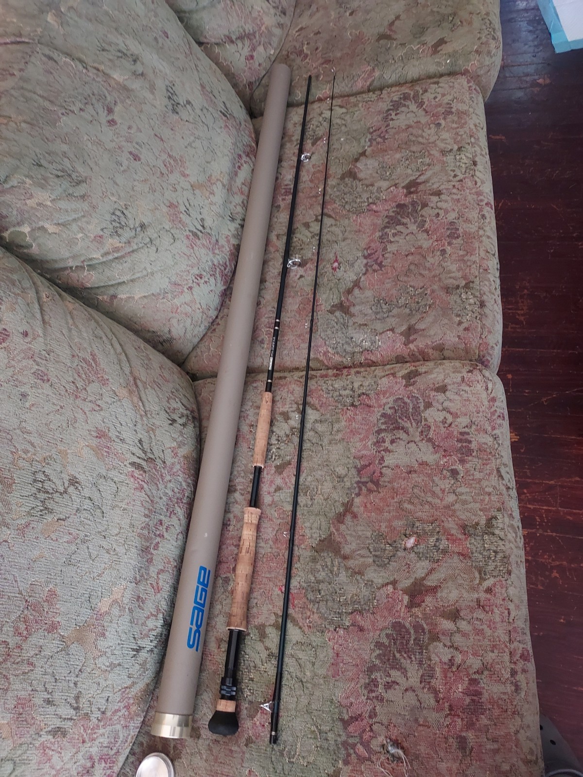 SAGE GFL 1090-3 RPLX 9′ Graphite III FLY Rod- line 10 w/ Bag & Hard Case
