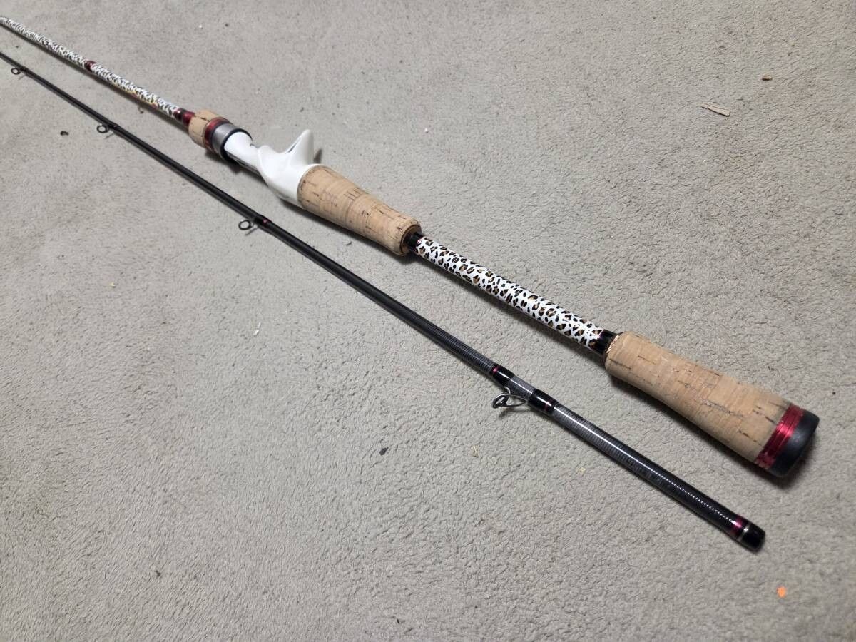 Extremely rare rod, limited edition Major Craft RRC-662M Girls Custom