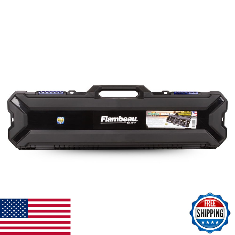 Flambeau Outdoors 4455Bb Rod Bunk Portable Fishing Rod Storage Black