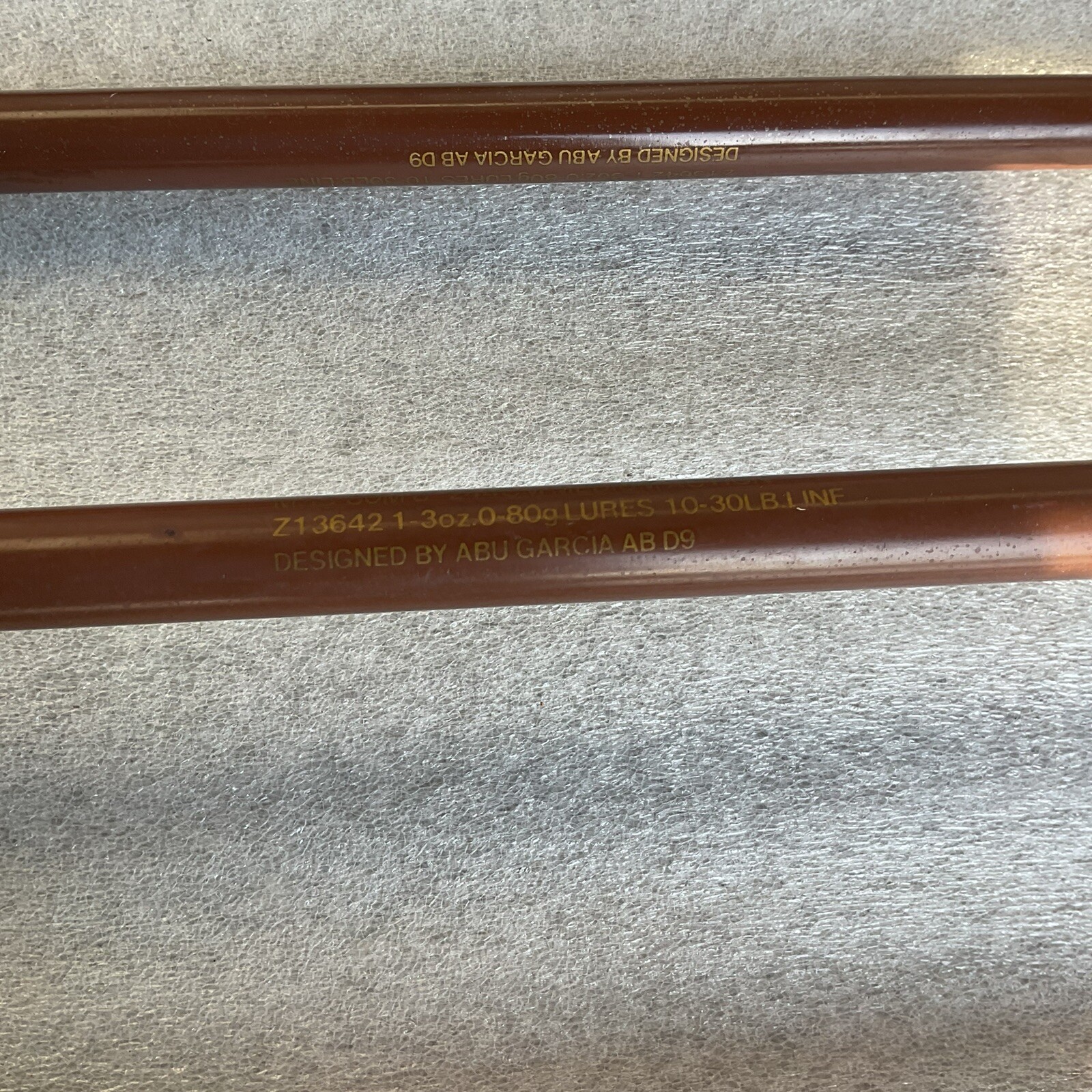 Lot Of Bait Casting Rods Abu Garica Max Special Berkley Cherrywood