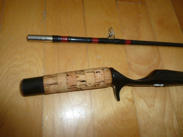 Vintage Fishing Rod Garcia Conolon USA 2433, Beautiful fishing shape, reels deal
