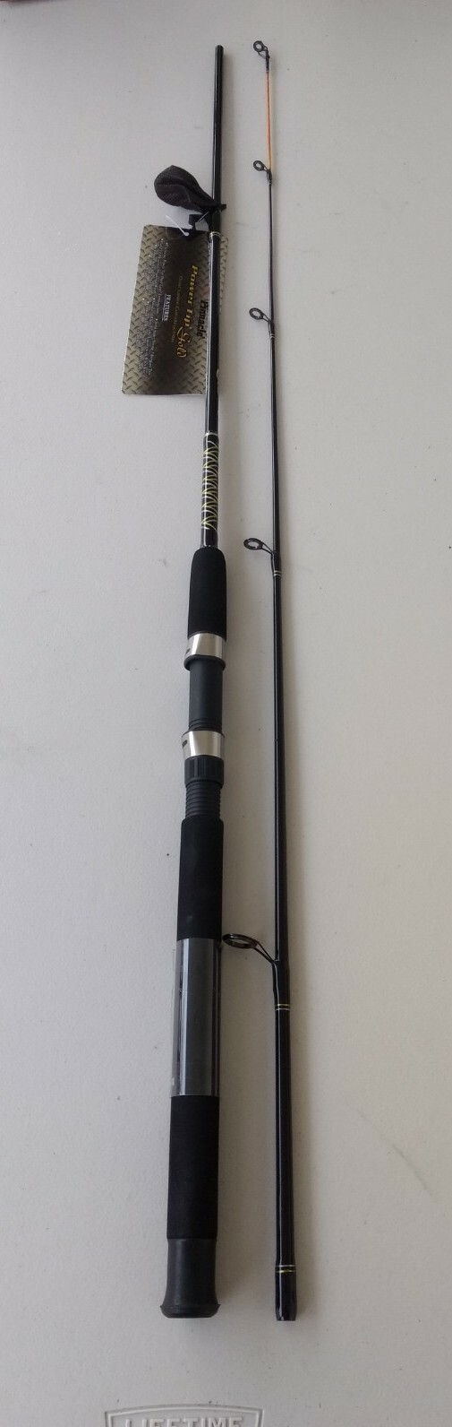Pinnacle PTG662SPM 6′ 6″ Powertip Gold Spinning Rod Medium Action