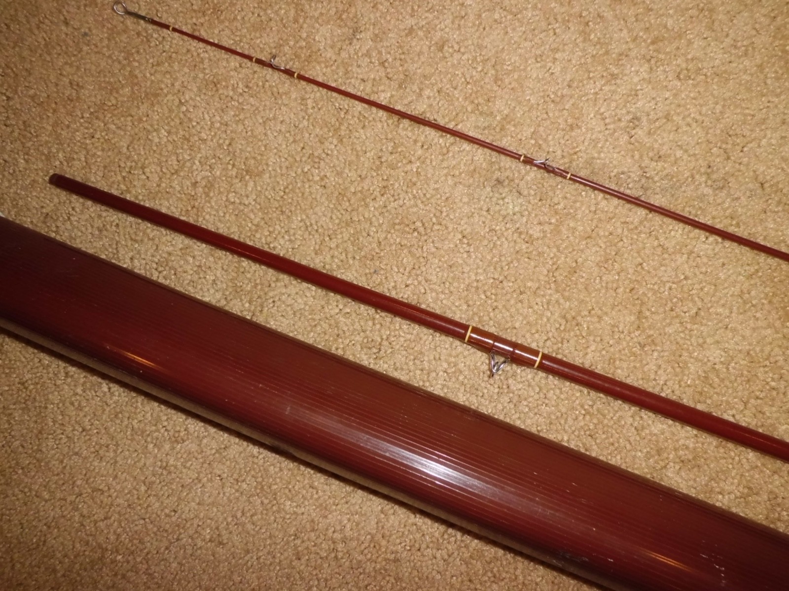 Vintage FENWICK Feralite FF857 Fly 8′ 6″ Rod made in USA- 7 wt #M185734