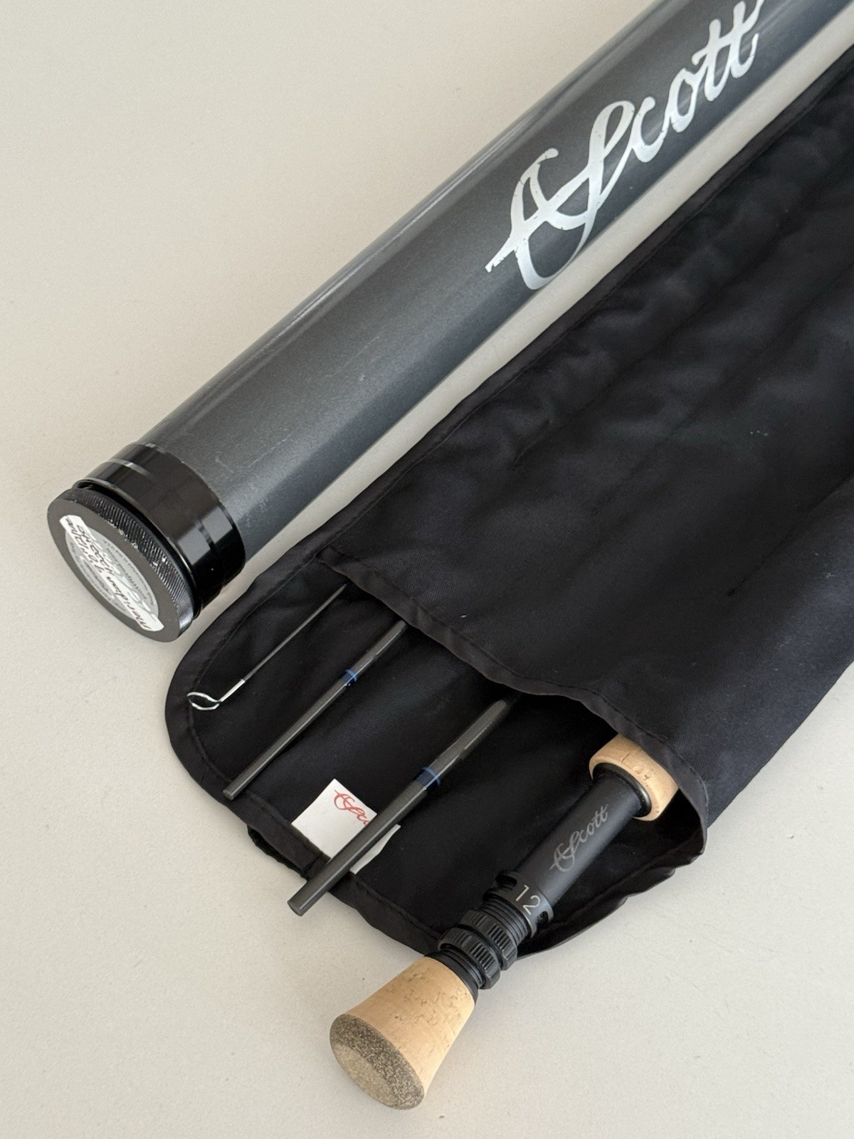 **BEAUTIFUL** 🔥 SCOTT MERIDIAN 12wt. 9’ft~4pc FlyRod!!! 🔥~LEGENDARY~
