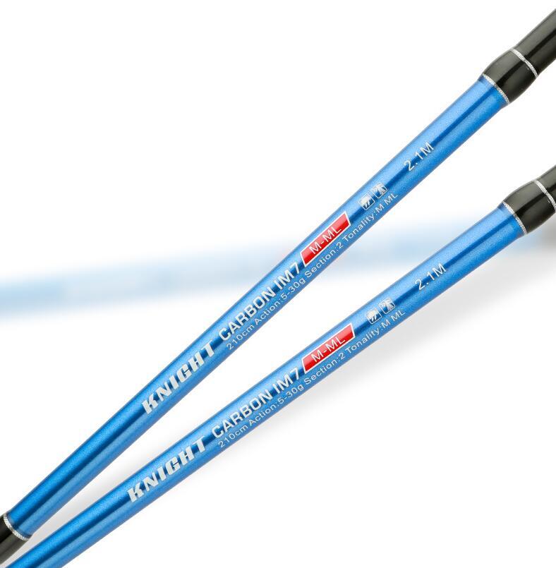 1.8M Fishing Rod Spinning Casting Rods 30T Carbon Rod Lure Weight 5-30g Fast Rod