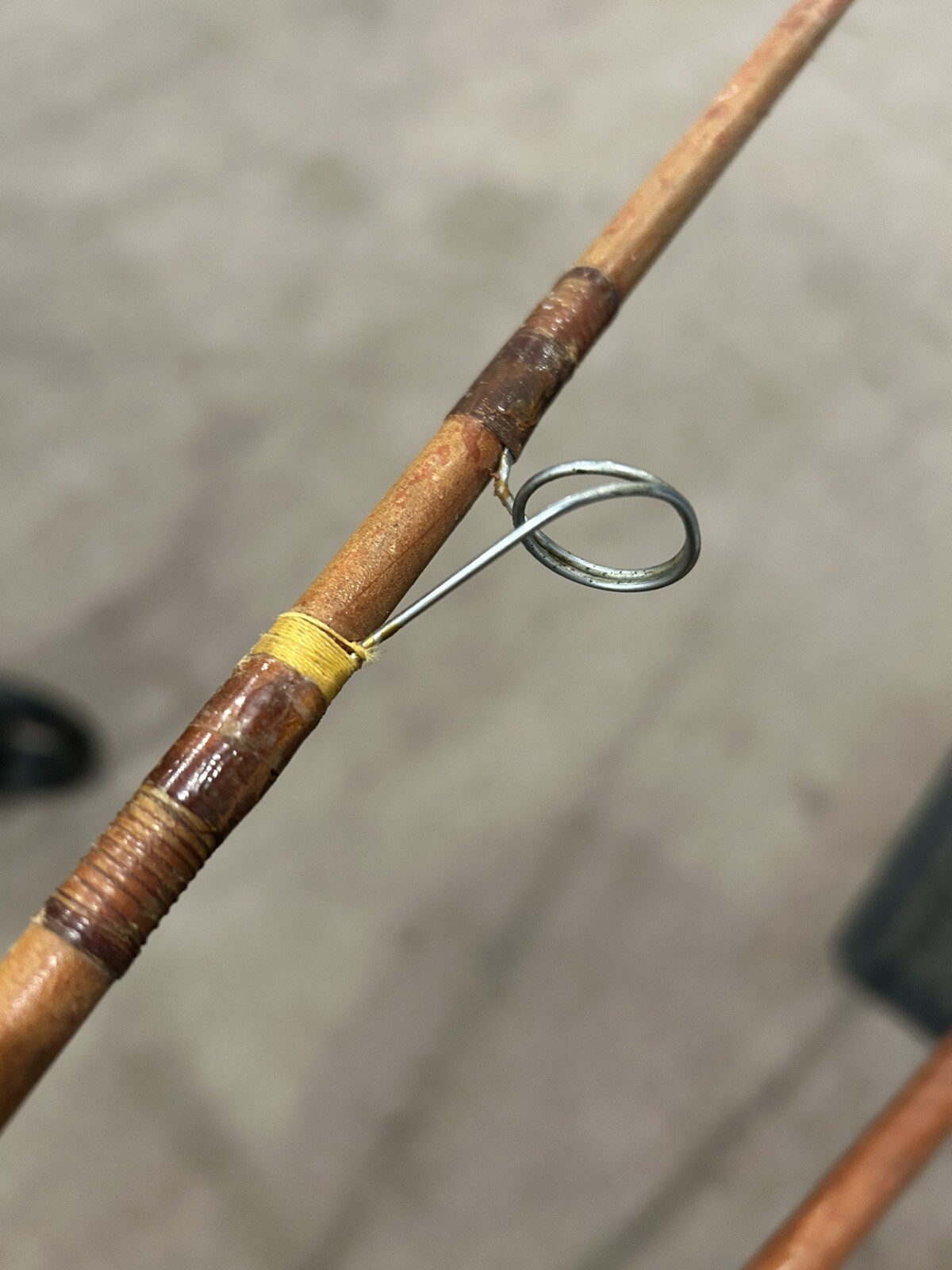 Vintage WRIGHT & McGILL Granger “Steelie” 2 Piece Spinning 8’6″ Rod Colorado US