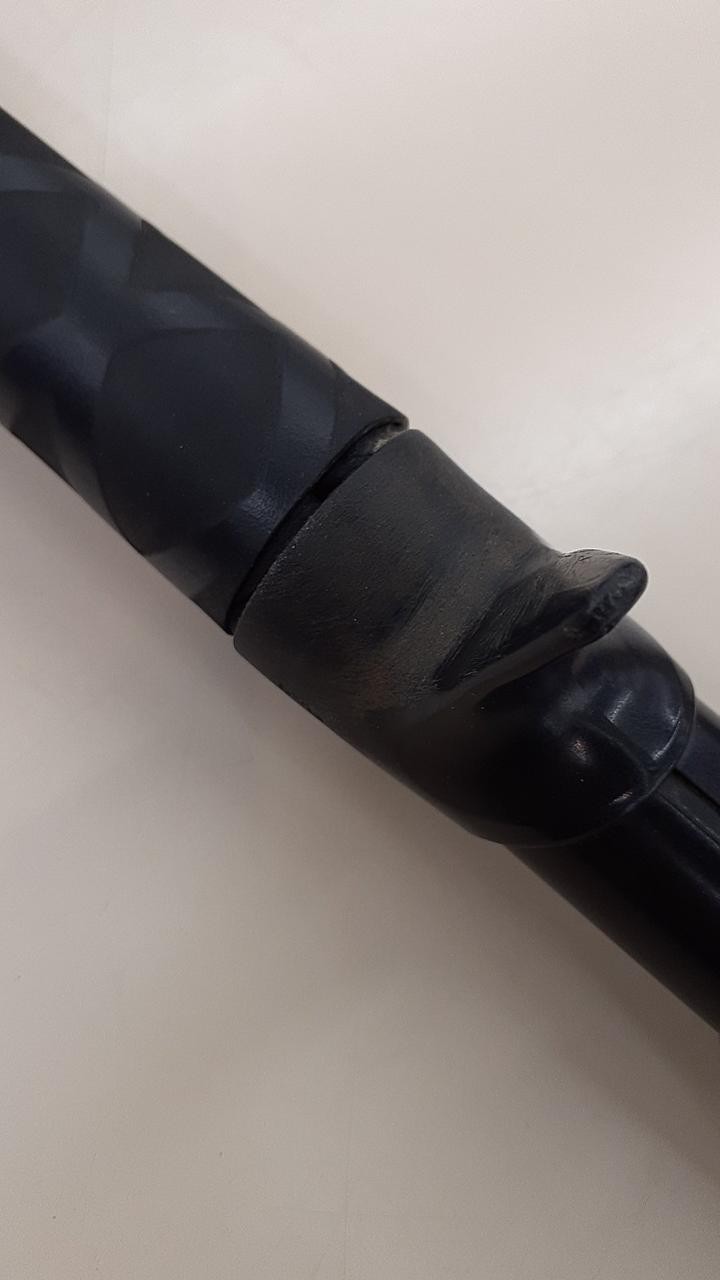 Valleyhill Snakehead Bass Rod 2-Piece, 10-11in, Cracked Guides, Used