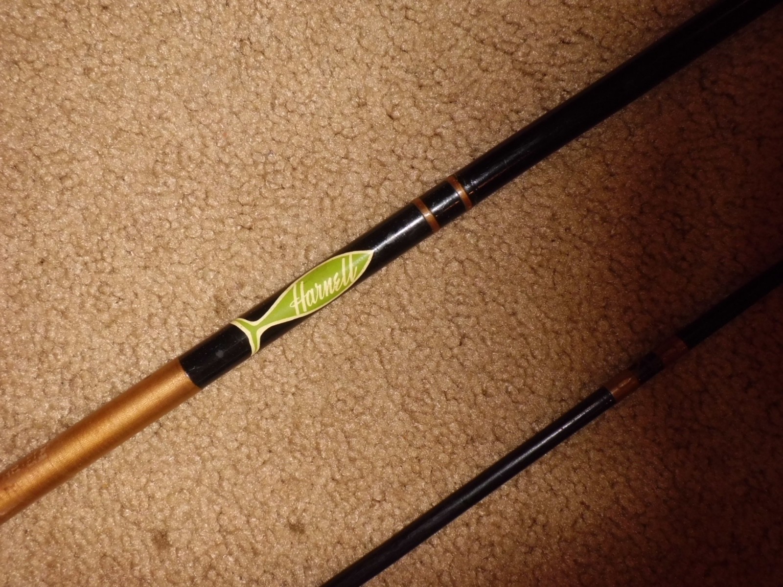 Vintage HARNELL Dry Fly 8’6″ Rod made in USA- 6-7 wt