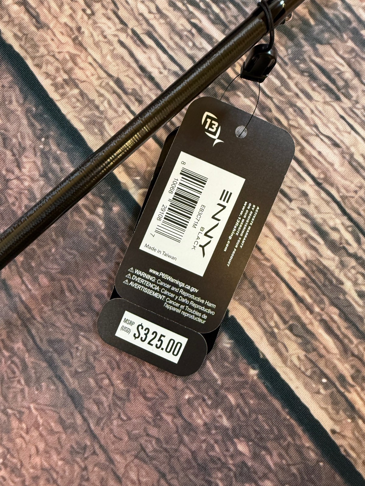 13 Fishing 7’1″ Medium Envy Black Casting Rod – New