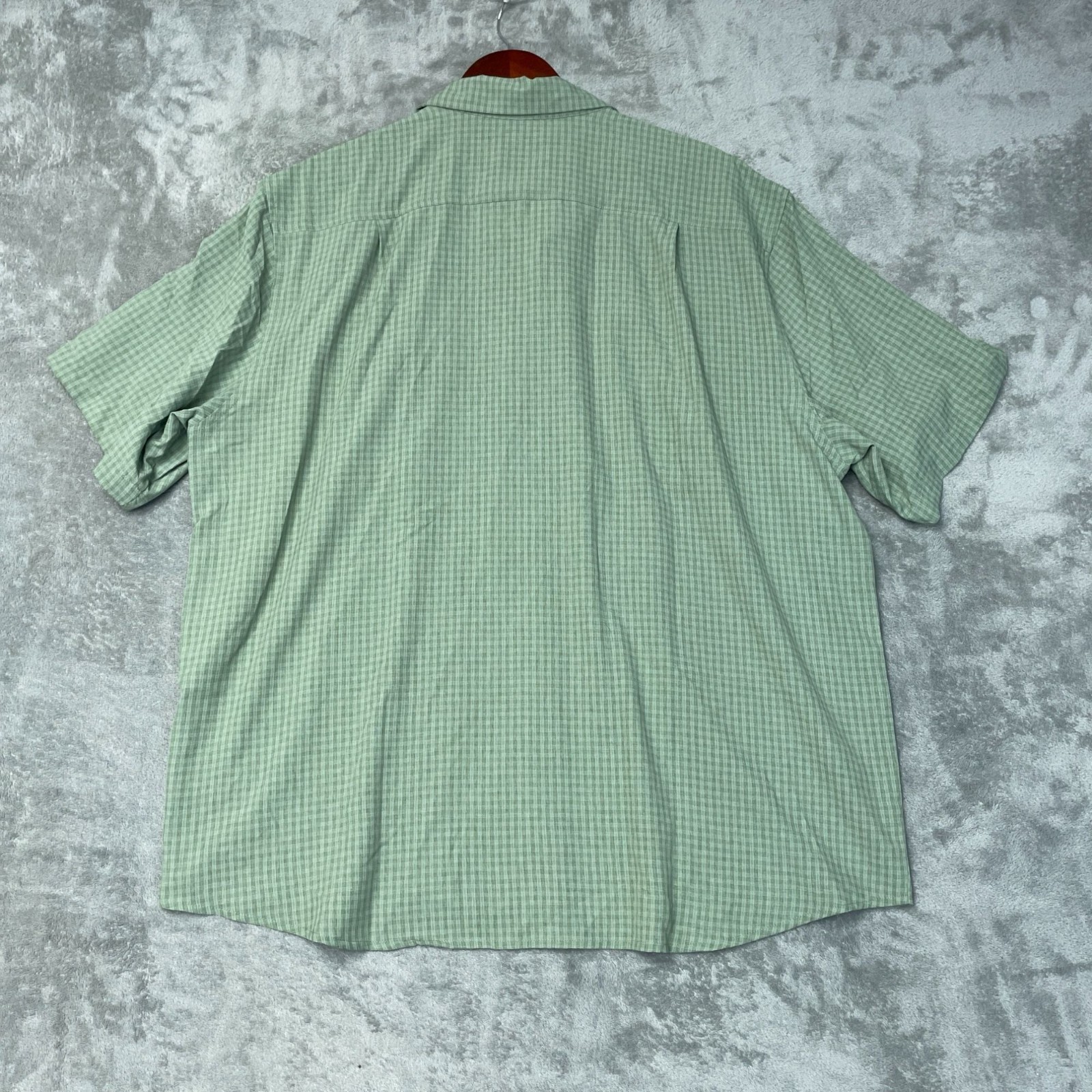 Orvis Men’s XXL Green Short Sleeve Tech Shirt UPF 30+ Quick-Dry Outdoor d1788