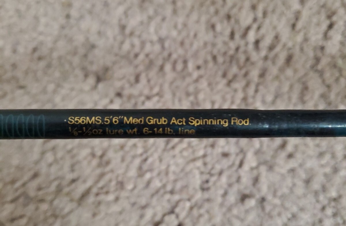 Vintage Bass Pro Shops S56MS Rod and Mark I Reel