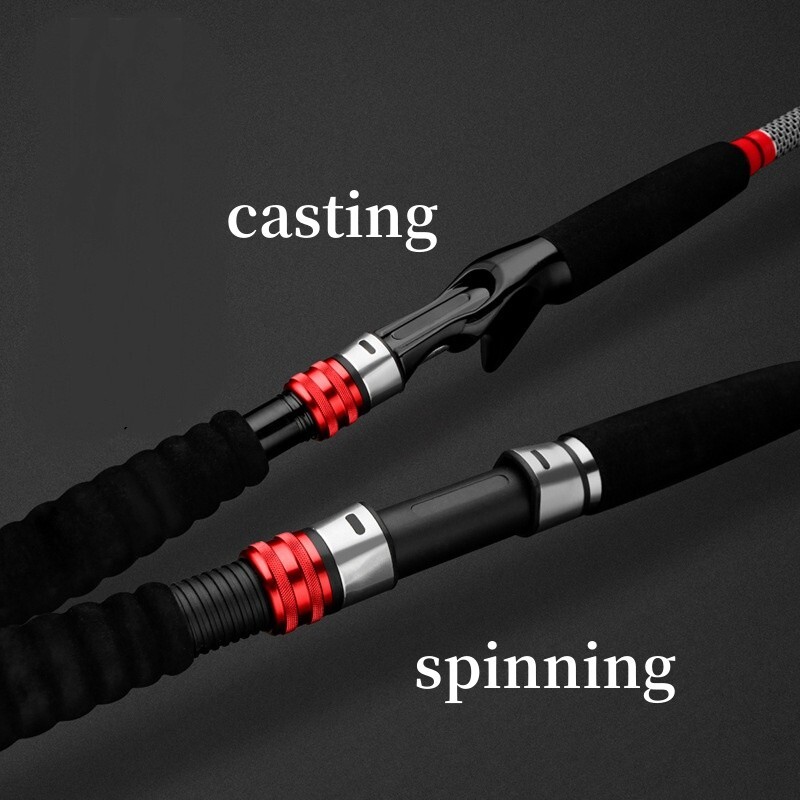 1.6M/5.3FT Saltwater Spinning Fishing Rods Trolling Rods Sea Boat Fishing Pole