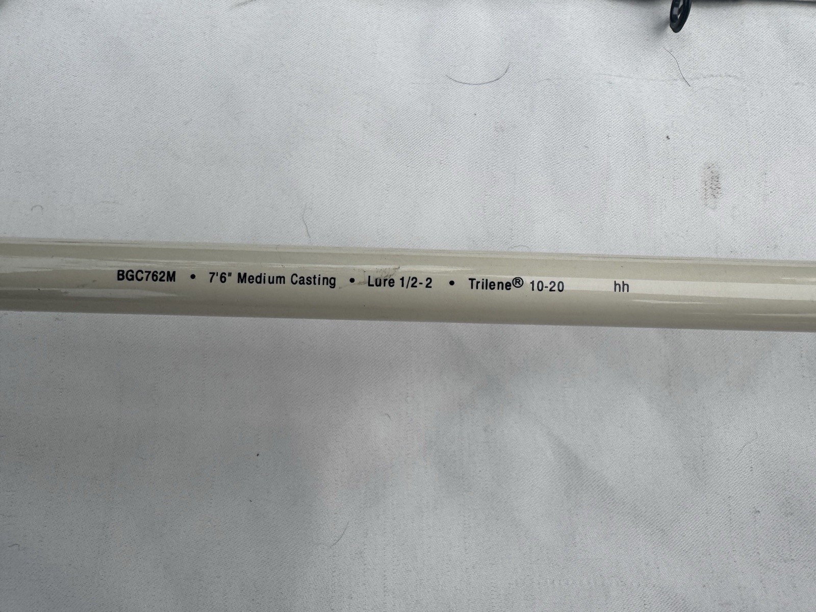 7’6” Two-Piece Medium Power Durable Fiberglass Big Game Casting Rod Fishing Rod