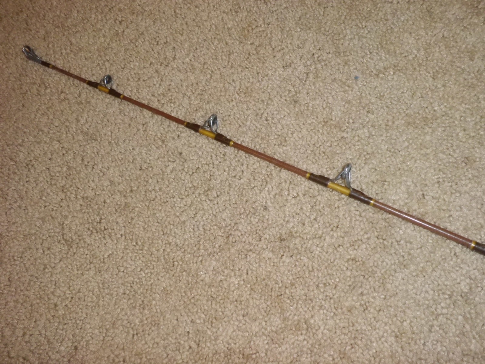Vintage SABRE Nypoxy Glass 5020C Conventional Rod made in USA- 20-50 lb test
