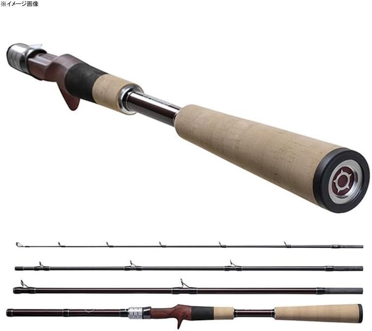 Fishman BC4 8.0MH FBC4MH8 Baitcasting Rod 8 ft 4pcs Saltwater Fishing 228g NEW