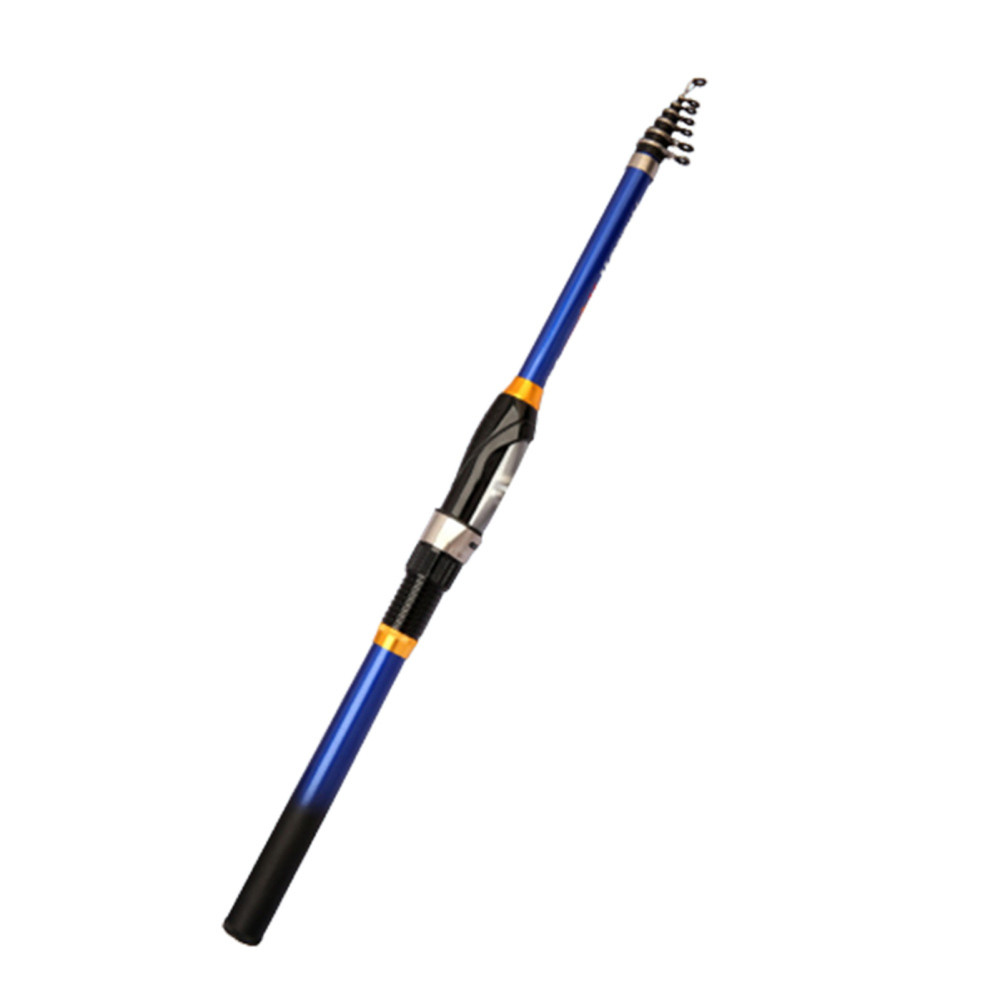 Carbon Fiber Telescopic Fishing Rod Pole Sea Saltwater Freshwater Equipment