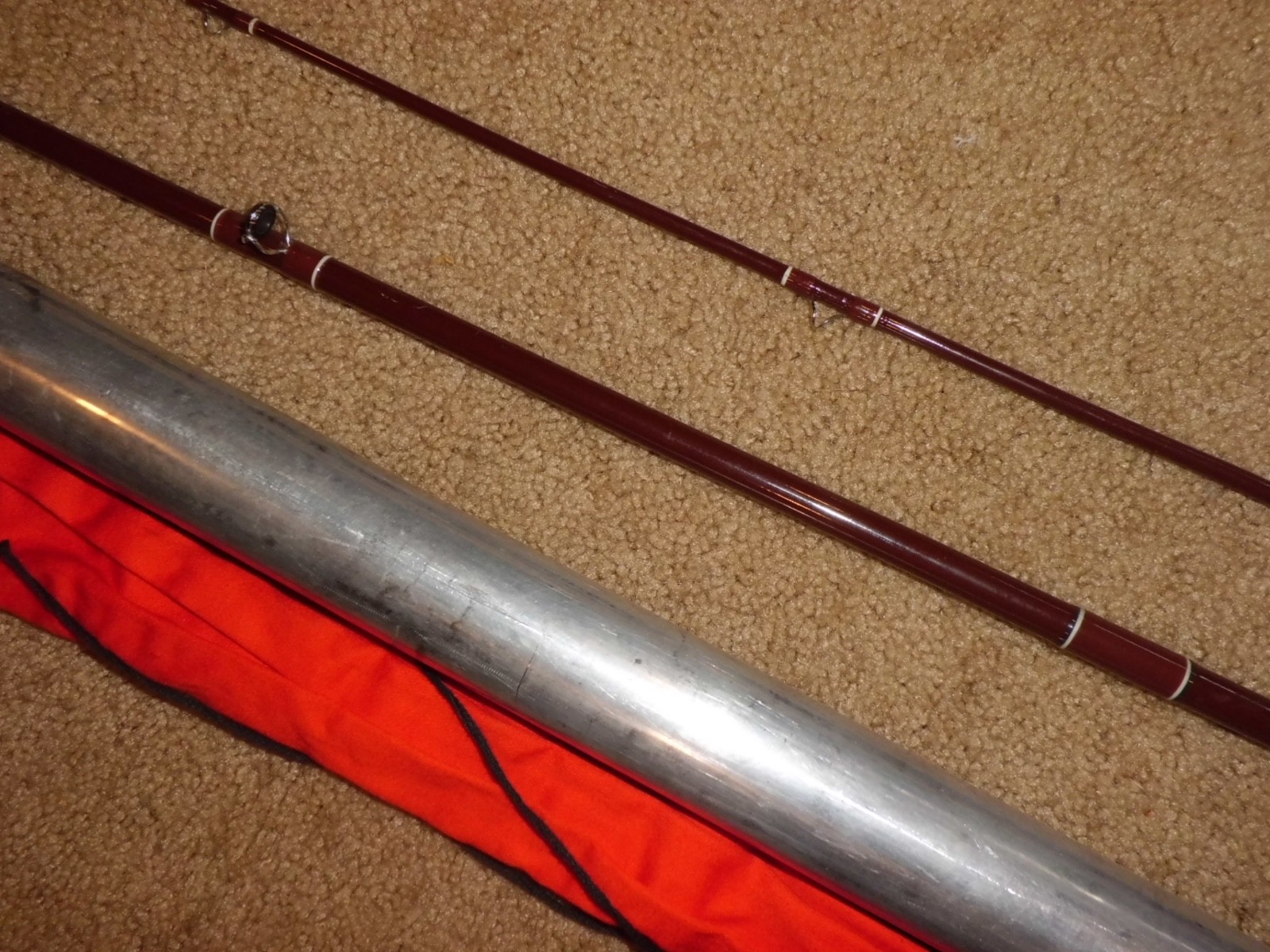 Vintage FENWICK Woodstream FF858 Fly 8’6″ Rod made in USA- 8 fly line- # S45764