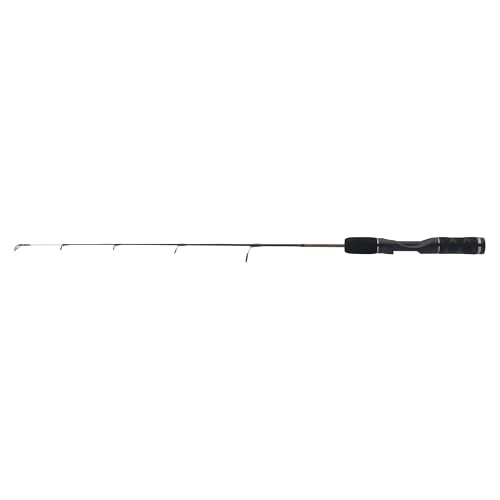 Ugly Stik GX2 Ice Spinning Fishing Rod 26″ – Light – 1pc, Black/Red