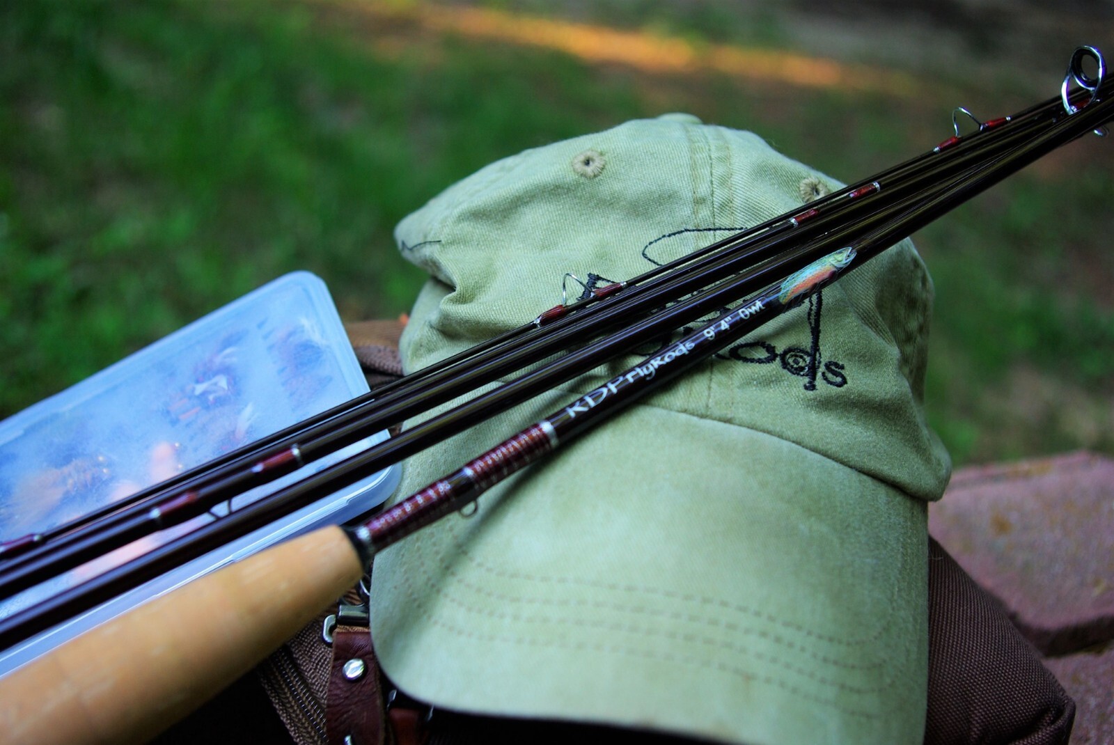 Custom 9′ RDP Fly Rod 3wt, 4wt, and 5wt and you pick size,