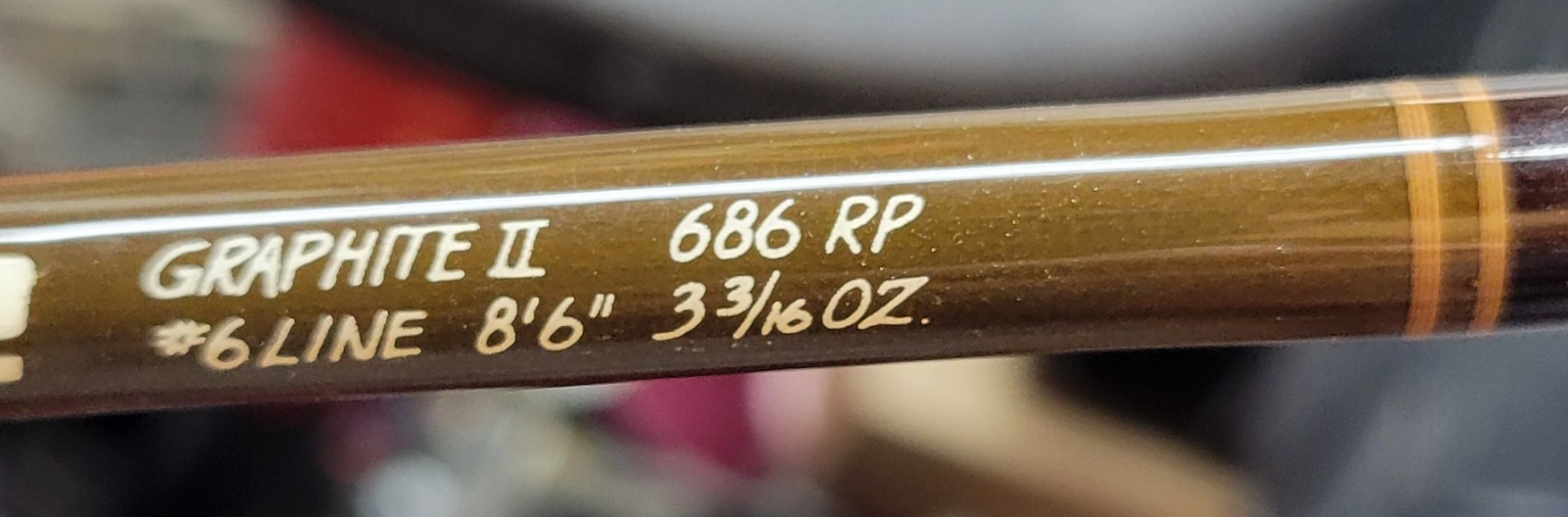 Sage Graphite II 686 RP #6 line 8’6″ 3 3/16oz. Excellent condition