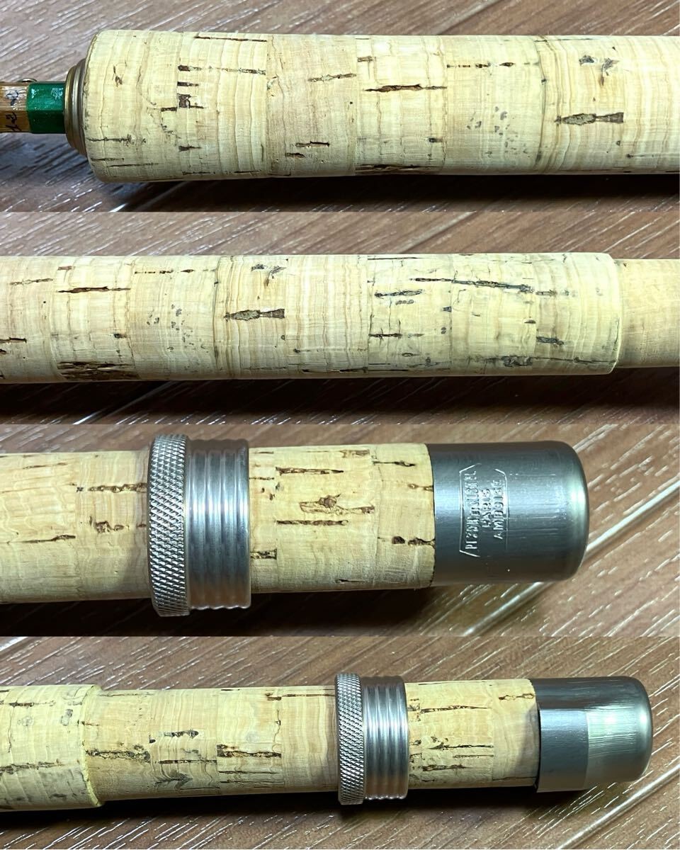 Pezon et Michel Ritz Super Parabolic PPP FarioClub 8’5 #6 Bamboo Fly Rod