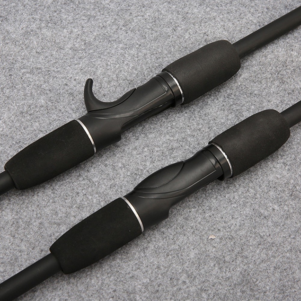 Telescopic Fishing Rod 1 5m 2 1m Carbon Fiber Baitcast Straight Handle