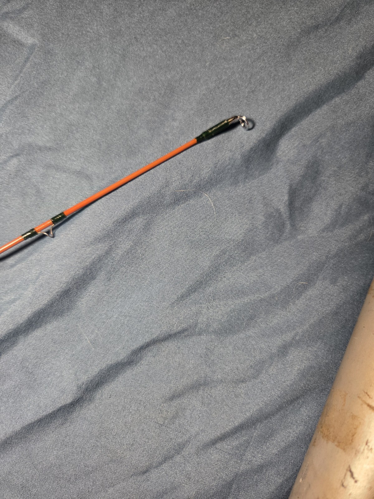 Vintage 1960s Walton Powell CUSTOM Fiberglass Fly Rod with name inscription