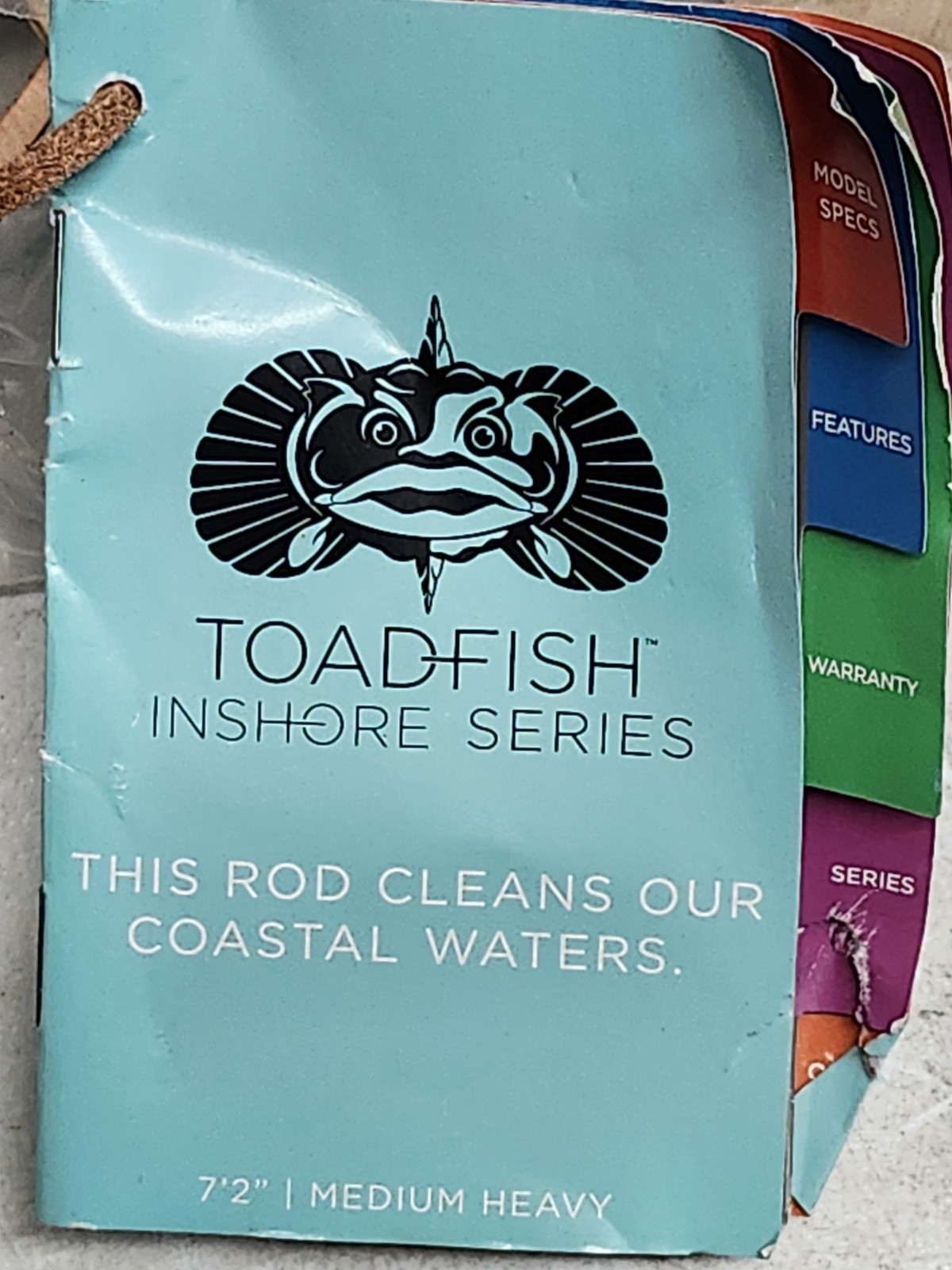 Toadfish TF72MH-FS-2PC 🐟 NEW