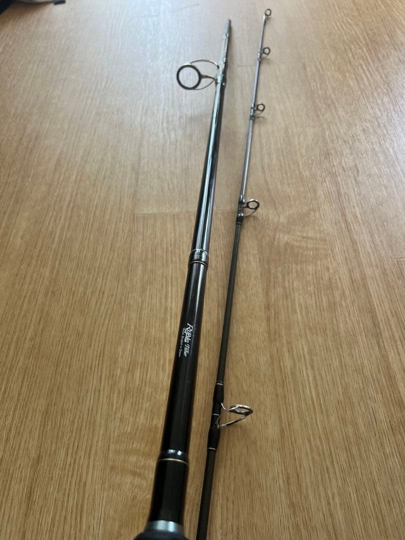 Fisher Runner Exceed 104H Nano Casting Rod Broken Tip Used for Parts