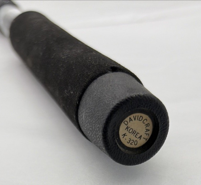 David Craft K-312 Telescopic Fishing Rod Korea Collapsible Travel Rod 5’3″