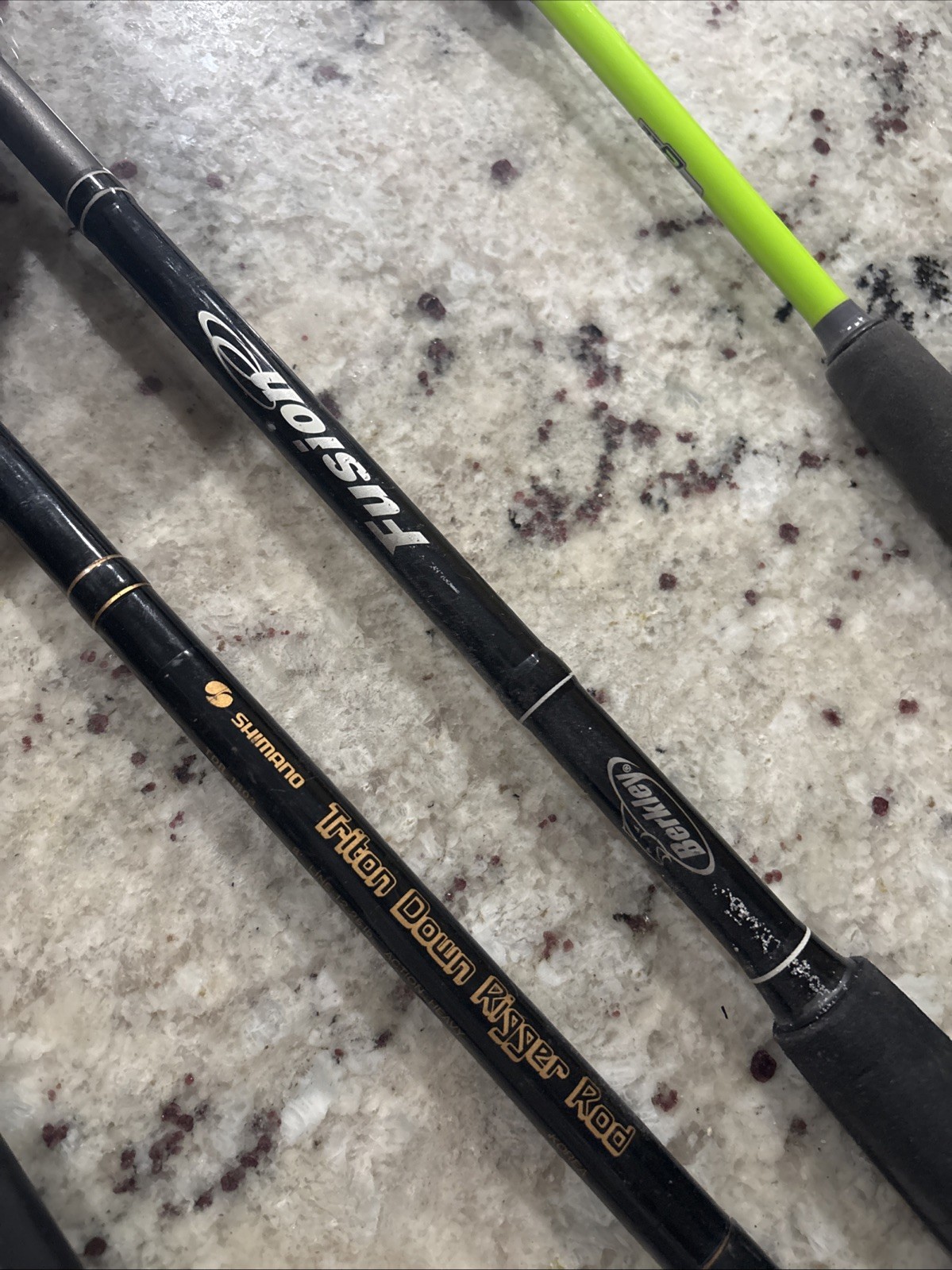 fishing rods Triton Down Rigger Rod Fusion Igły Stik Gx2 Tournée Ts Special