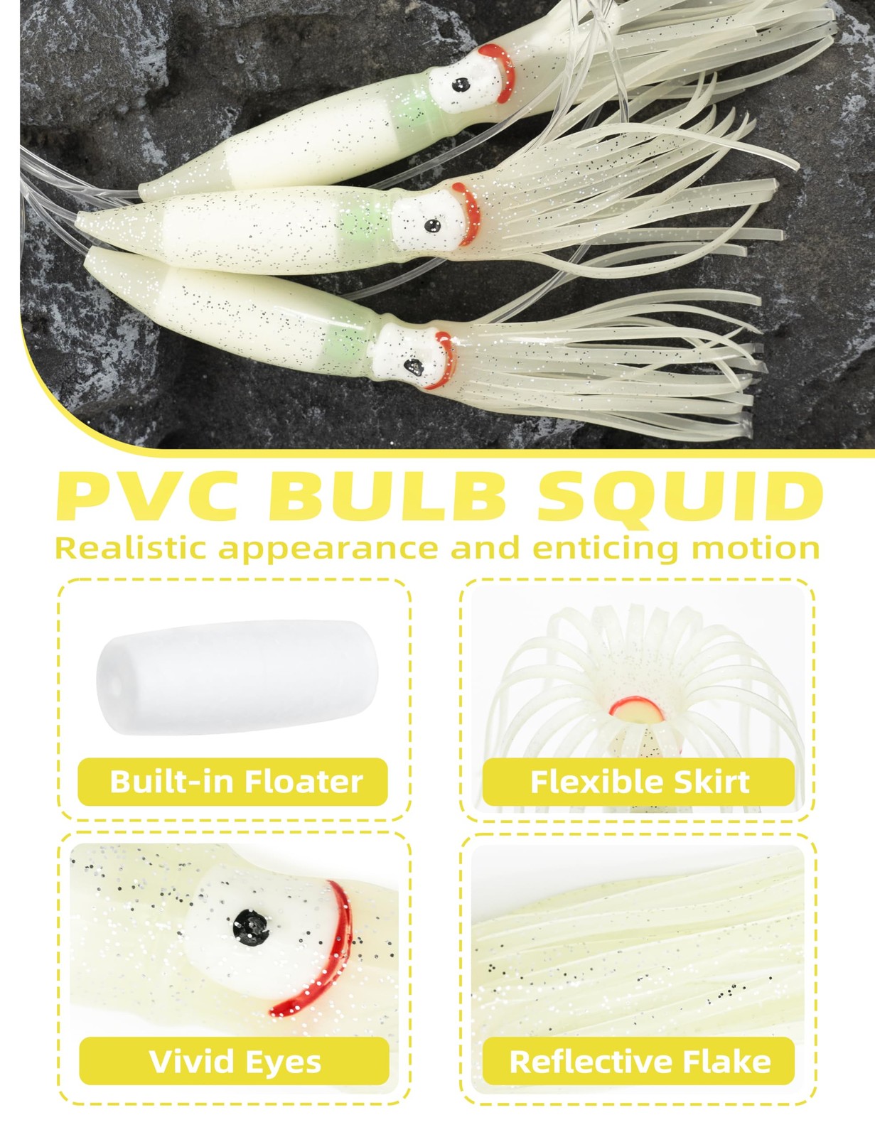 BLUEWING 18″ Upgraded Fishing Spreader Bar Port Walker Offshore Trolling Spre…