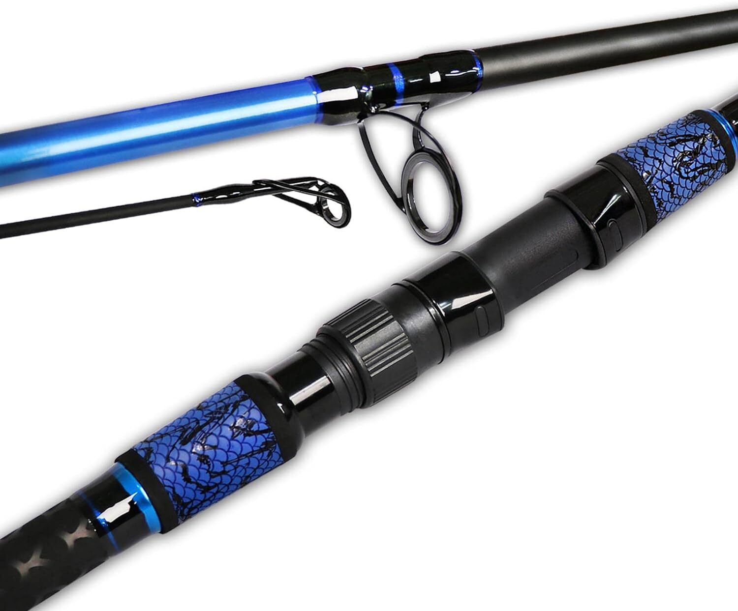 Surf Spinning Rod Graphite 2/3/4 Piece Travel Fishing Pole 8 9 10 12 13 15 FT
