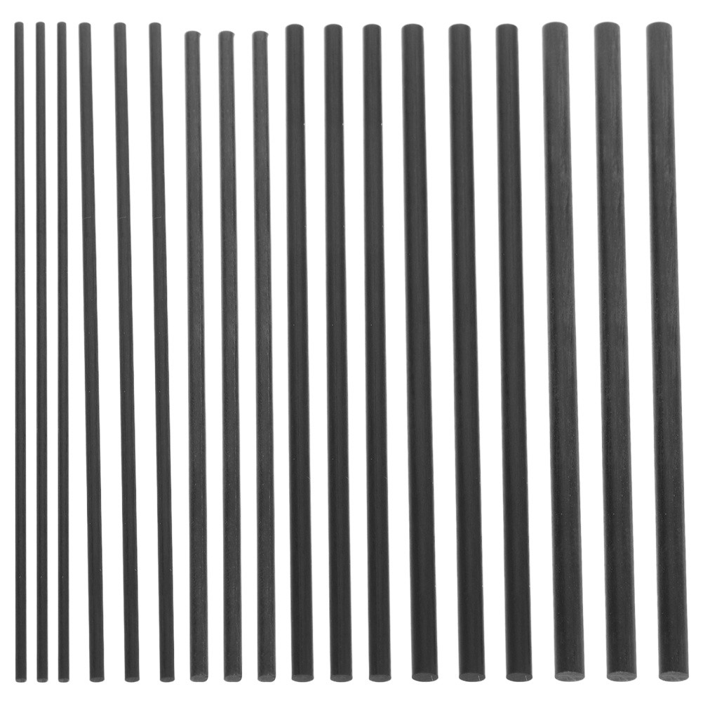 18 Pcs Fishing Rod Breakage Restoration Festival Spinning Blanks Carbon Fiber
