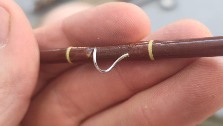 Fenwick Ff 605 Fly Rod 6 Ft. 2 Oz. Fly Fline 5 Wt With Tube