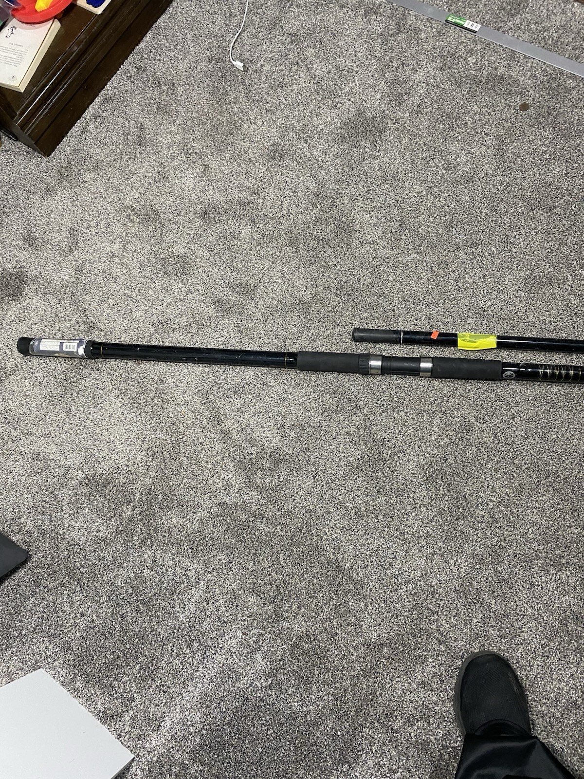 Bass Pro Shop 8-1/2′ POWER PLUS Trophy Class Trolling Rod Med 8-20lb Line 9/25 A