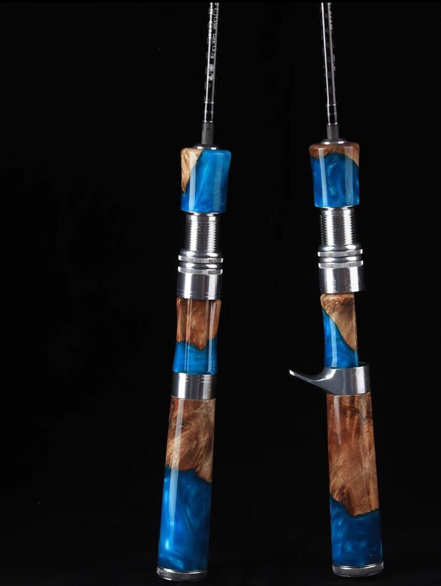 5.41FT Fishing Rod 1.65m Spinning Casting Rods Carbon Fiber Rod Lure 1.5-7g Pole