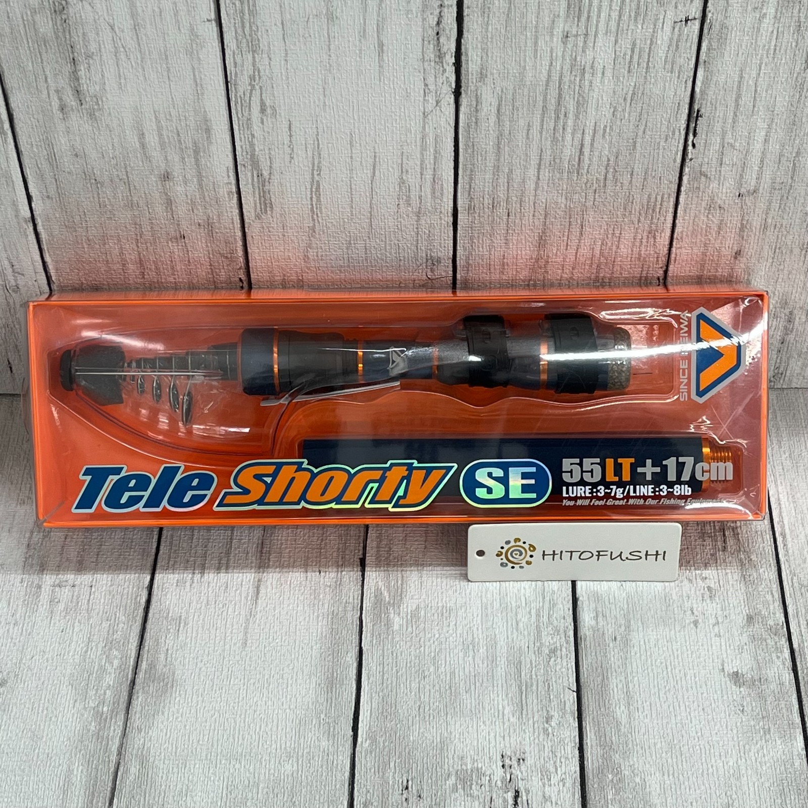 VICEO Tele Shorty SE 55LT Telescopic Lure Rod 5.5ft Compact Travel Fishing NEW