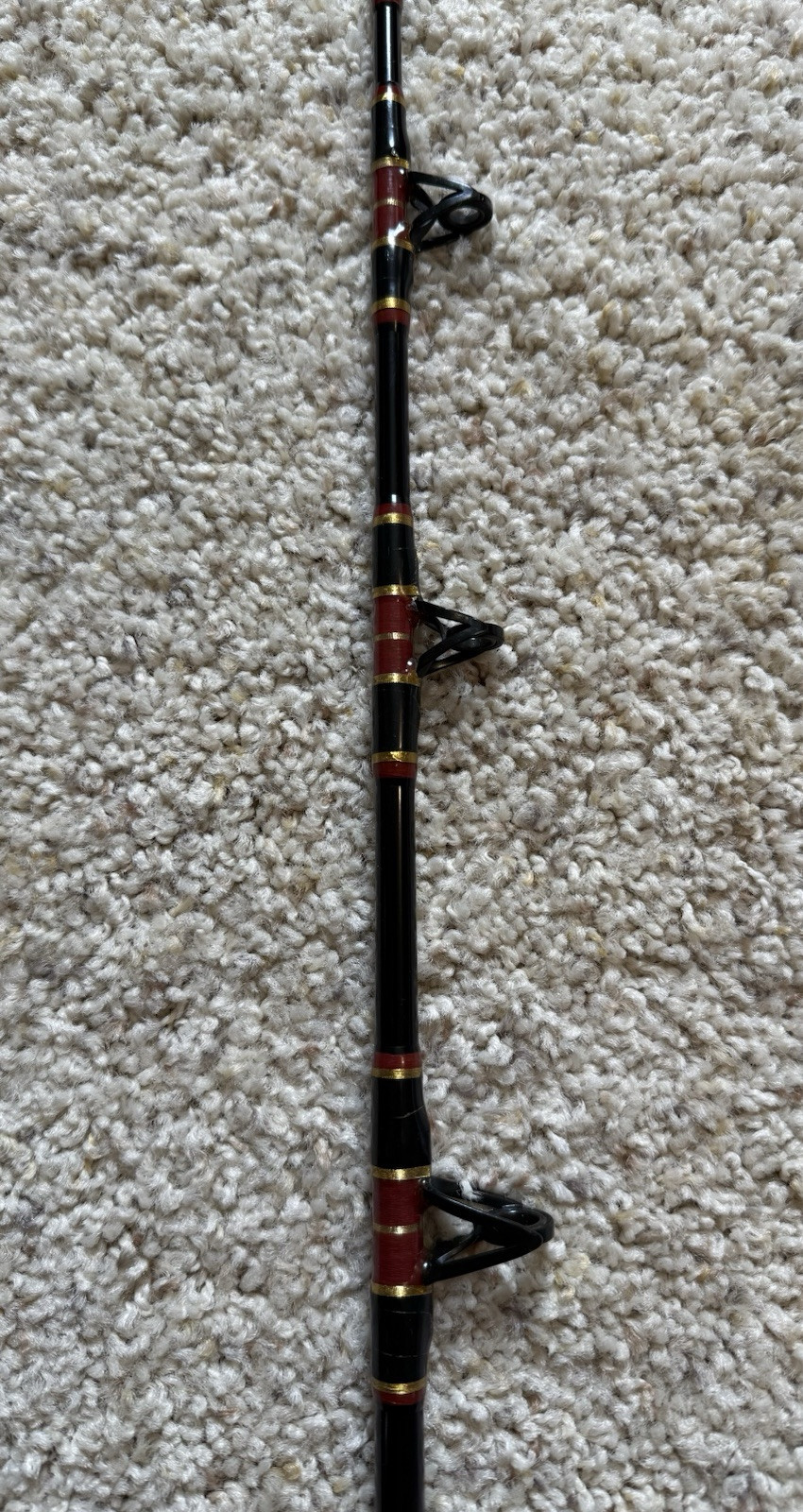 Vintage Fenwick 6’-6” Seahawk Offshore SO~6465HC 30-80 Lb Test Line Fishing Rod
