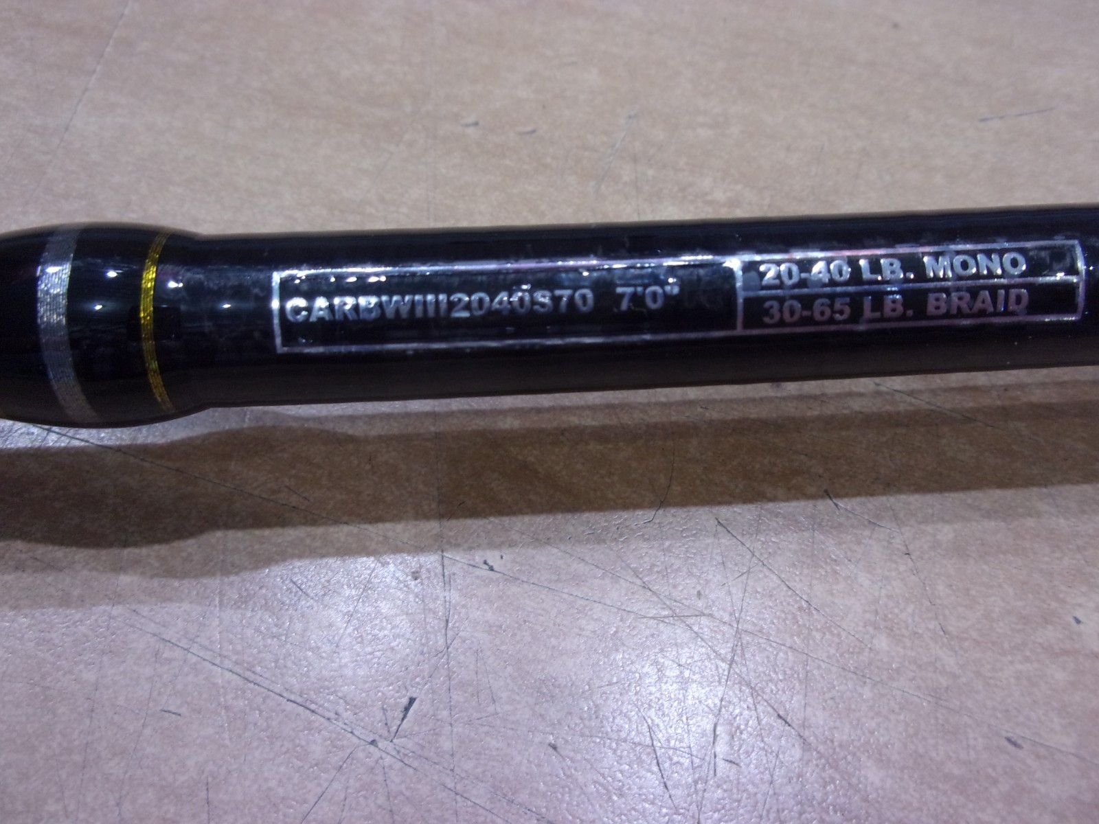 PENN CARNAGE III BOAT SPINNING ROD 7 foot Medium Light power