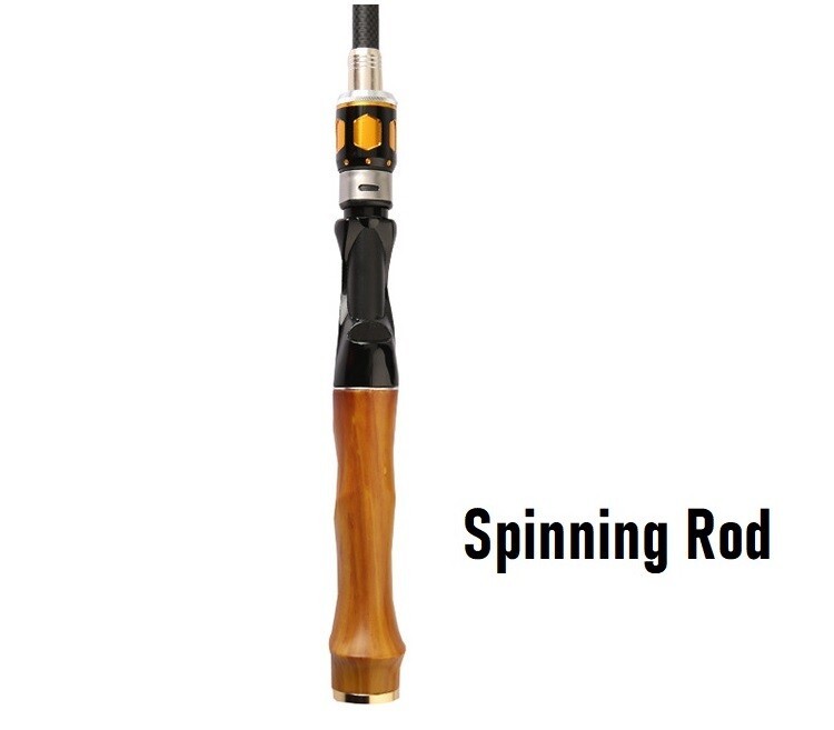 1.8-2.7M Telescopic Fishing Rod Casting/Spinning Reel Carbon Fiber Pole