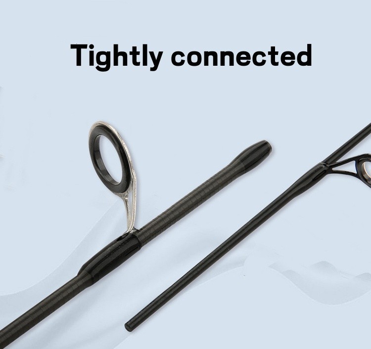 Ice Fishing Rod Carbon Fiber Fast Action Casting Spinning Travel Rod Carp 60cm
