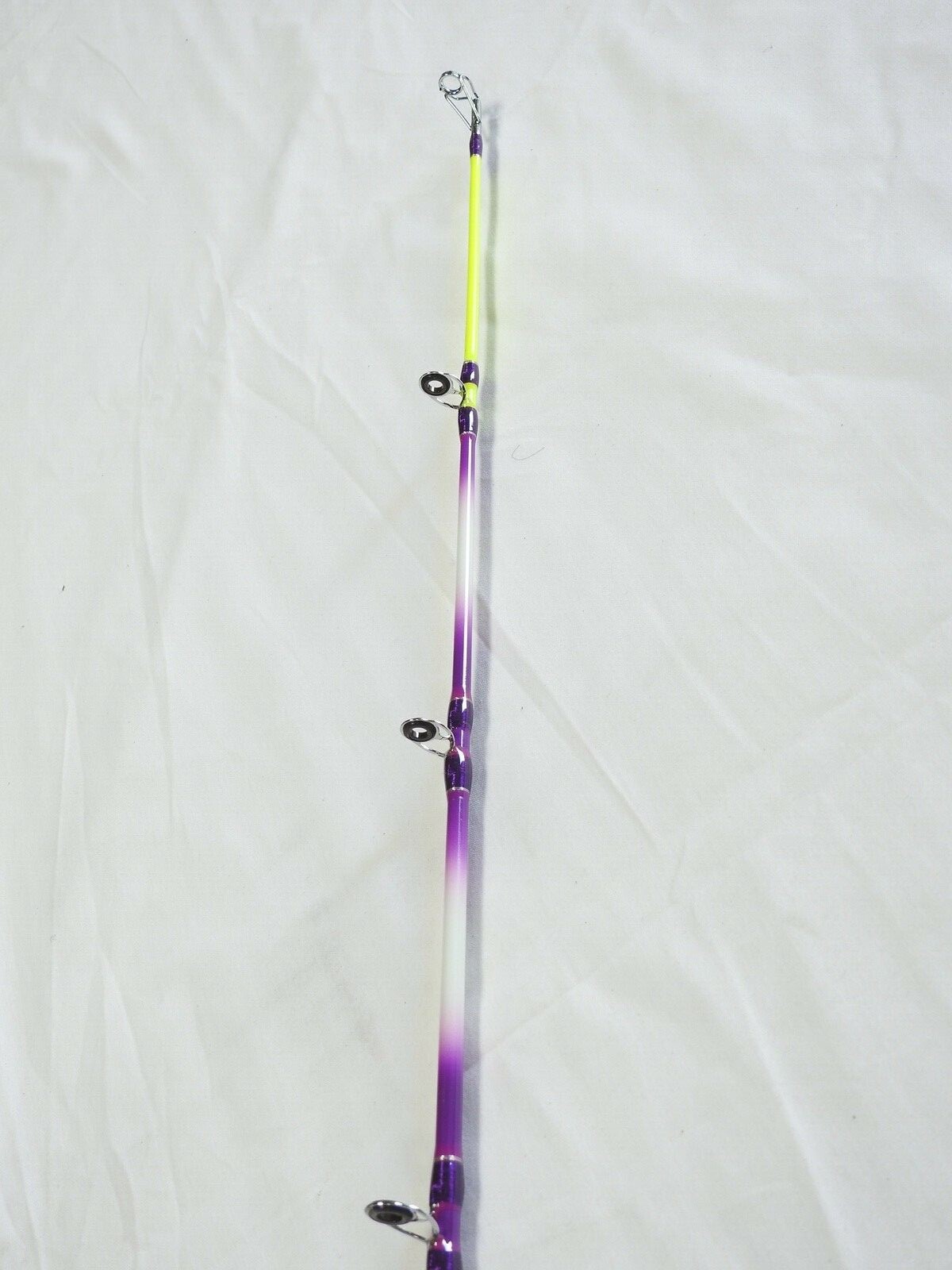 Nite Stick Catfish Spinning Rod 8′ 2PC Purple with Glow Tip