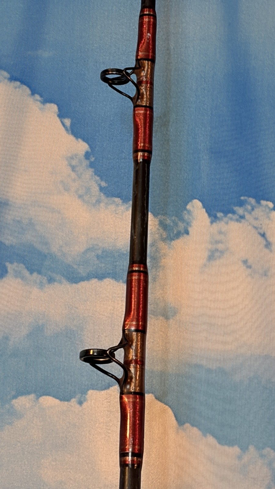CALSTAR BT-195XH Custom by LONGFIN 15-30lb Saltwater Rod AFTCO-2M 6′ Red