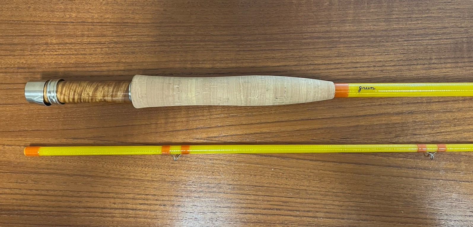 James Green Fiberglass Fly Rod Explorer Series 8’3” 4 Line